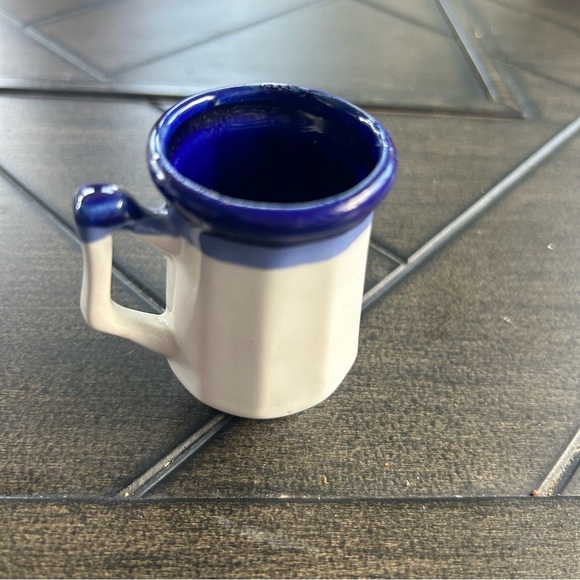 Vintage Novelty Great Smoky Mountains hand painted toothpick holder - Picture 3 of 6